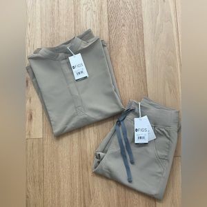 FIGS scrub set/XXS - Latte